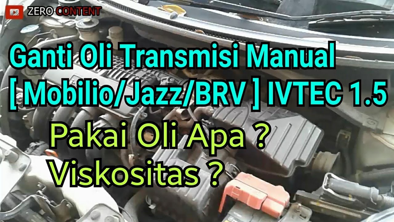 Kapasitas Oli Transmisi Matic Honda Brio Mobil Nation